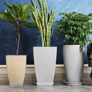 Macetas <span class=keywords><strong>de</strong></span> plástico <span class=keywords><strong>para</strong></span> decoración <span class=keywords><strong>de</strong></span> jardín al aire libre, 21 pulgadas, gran tamaño, <span class=keywords><strong>pintura</strong></span> en aerosol, <span class=keywords><strong>para</strong></span> <span class=keywords><strong>interior</strong></span> - Product Image 3