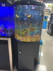 מיכל אקווריום חם טנק דג xilong עם מיכל דג זכוכית ארון עם ארון - Product Image 3