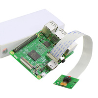 Cámara Raspberry Pi 4 de 5MP, Webcam con módulo OV5647 + 15cm, compatible con raspberry pi 4 Modelo B