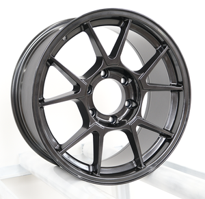 Jy 18 * 8.5J 6*139.7 ET + 35 Hyper noir mat roue de <span class=keywords><strong>voiture</strong></span> en alliage d'aluminium noir pour Toyota Tundra Nissan Patrol Y62 GMC Silverado 1500 - Product Image 2