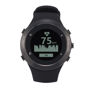 Reloj Inteligente Digital GPS con Alarma, Resistente al Agua, Correa de Silicona de 20 mm, Monitor de <span class=keywords><strong>Latitud</strong></span> <span class=keywords><strong>y</strong></span> <span class=keywords><strong>Longitud</strong></span>, Estilo Deportivo Negro - Product Image 5