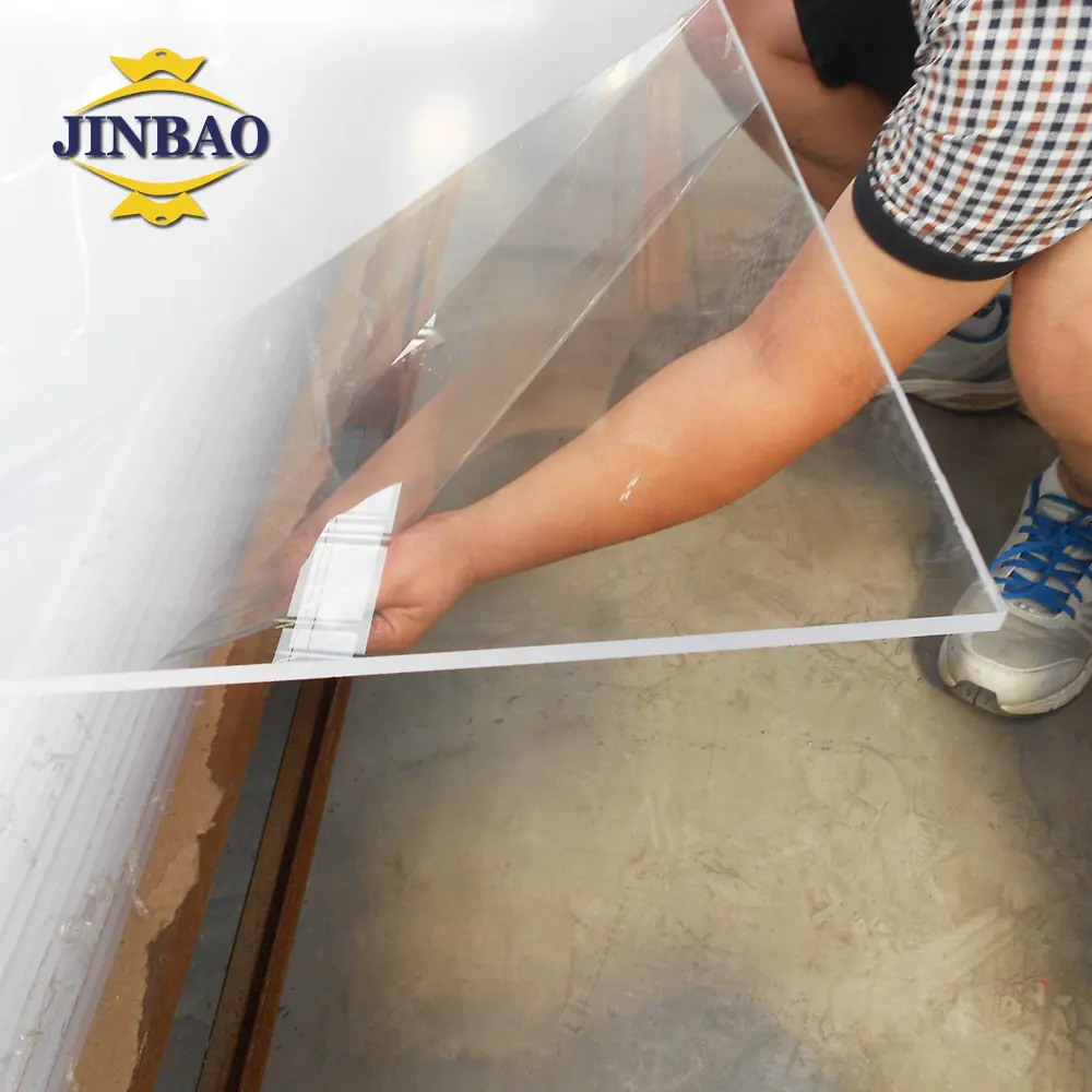 JINBAO factory 2mm 8mm acrilico acryl price panel plate board manufacturer transparente plastic glass cast acrylic sheet