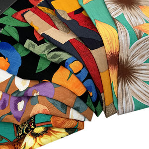 Robe somalienne personnalisée de haute qualité bati imprimé tissu de rayonne imprimé africain filé tissé 100% rayonne viscose tissu - Product Image 1