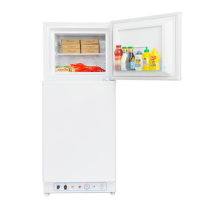 Réfrigérateur à absorption à gaz 174L, 2 portes, congélateur supérieur, pour la vie hors réseau - Product Image 2