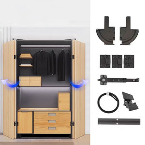 <span class=keywords><strong>Armario</strong></span> deslizante Apertura de gran angular de 260 grados Accesorios de herrajes para puertas plegables <span class=keywords><strong>Armario</strong></span> completamente abierto sin riel <span class=keywords><strong>inferior</strong></span> plegable - Product Image 1