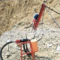 Foreuse rotative à eau diesel portable Hongwuhuan HKQD70, diamètre de forage 100 mm, profondeur maximale 15 m, état neuf