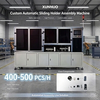 Système d'assemblage de support coulissant pour PLC multi-tension personnalisé haute précision XUNNUO avec garantie d'un an