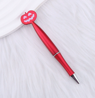 Stylo bille personnalisé en forme de citrouille, créatif, nouveauté Halloween, écriture fluide, cadeau promotionnel