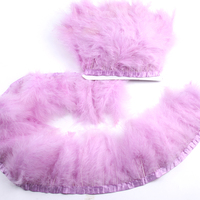 10M 14-15CM plumes de dinde naturelles pour lisière couture vêtements décor bricolage artisanat dinde Plumes ruban Plumas accessoires