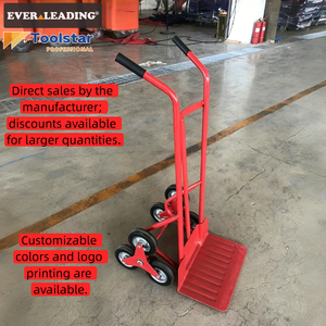 Chariot <span class=keywords><strong>de</strong></span> manutention industriel OEM robuste pour l'escalade des escaliers, capacité 550 lb, avec roues pleines <span class=keywords><strong>de</strong></span> 6 pouces pour la maison et la logistique - Product Image 2