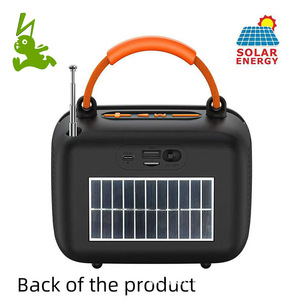 Altoparlante solare portatile Mini altoparlante 10W ad alta potenza Home Party Rgb Speaker per feste Wireless acustica supporto portatile Subwoofer - Product Image 3