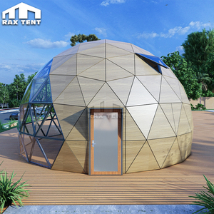 Cúpula de cristal de Casa glamping geodésica para uso en todas las estaciones del hotel - Product Image 2