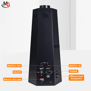 Ngoài Trời hình lục giác lửa máy 200W ngọn lửa thrower DJ ban nhạc sân khấu hiển thị hiệu ứng DMX512 đầy màu sắc phun lửa máy - Product Image 4