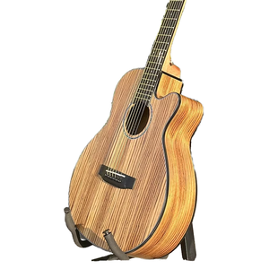 <span class=keywords><strong>Guitare</strong></span> <span class=keywords><strong>acoustique</strong></span> OM Zebra Wood SG01ZZC-36, finition vernie mate, logo personnalisé, <span class=keywords><strong>guitare</strong></span> folk, emballage personnalisé, haute qualité - Product Image 1