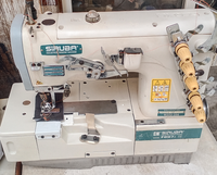 Machine à coudre industrielle Siruba surjeteuse d'occasion avec coupe-fil automatique