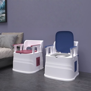 <span class=keywords><strong>Chaise</strong></span> de toilette de chevet, siège de toilette surélevé avec poignée, siège de toilette portable pour adultes, <span class=keywords><strong>chaise</strong></span> de toilette de chevet - Product Image 1