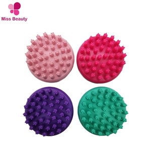 Arrivants Usine En Gros Cheveux Cuir Chevelu <span class=keywords><strong>Masseur</strong></span> Personnalisé Shampooing Brosse avec Bébé En Silicone Souple <span class=keywords><strong>Masseur</strong></span> - Product Image 3