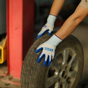 Gants personnalisables enduits de sécurité imperméables et respirants pour le travail Gants de protection antidérapants résistants au nitrile pour le travail - Product Image 4