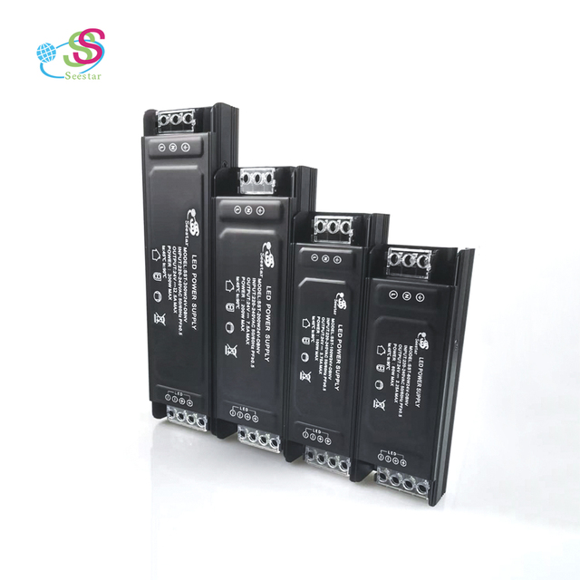 Seestar High Quality Constant Voltage 60W-400W Single Output 12V/24V DC Switching LED Strip Power Supply with High Efficiency
