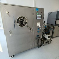 Machine de revêtement à lit fluidisé automatique à entraînement hydraulique de haute précision avec surveillance à distance pour granulés et pastilles