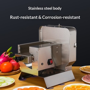 <span class=keywords><strong>Coupe</strong></span>-légumes électrique de cantine, trancheuse à fruits, pommes de terre et patates douces en acier inoxydable - Product Image 3