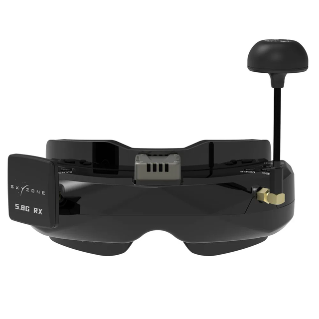 SKYZONE SKY02O FPV Goggles 600x400 OLED 5.8Ghz SteadyView Diversity RX Head Tracking & Fan DVR Front Camera for RC Racing Drone