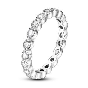 Anillos de Compromiso y Boda Creativos de Estilo Europeo con <span class=keywords><strong>Flores</strong></span> Huecas y Circonitas, Chapados en Oro sobre Plata 925 para Parejas - Product Image 6