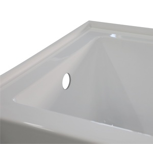 Ensemble de douche sans cadre avec porte coulissante double pour <span class=keywords><strong>baignoire</strong></span>, panneau mural de douche en acrylique <span class=keywords><strong>et</strong></span> <span class=keywords><strong>baignoire</strong></span> en acrylique - Product Image 5