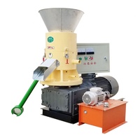 Machine à granulés de sciure de bois biomasse haute performance largement utilisée avec moteur, capacité de 100-3000 kg/h