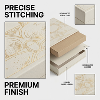 Nouvelle boîte cadeau pliable à fermeture magnétique personnalisée, boîte cadeau en carton rigide avec impression, boîte cadeau cosmétique avec doublure en éponge