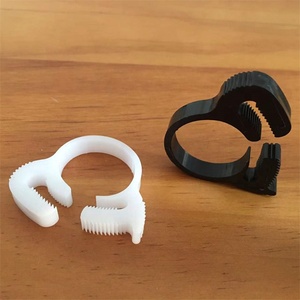 Nylon ABS POM PVC chất liệu Heavy Duty Vòng duy nhất nhanh chóng khóa Hose kẹp vít chủ đề ống nhựa kẹp ống dẫn clip cho nặng - Product Image 3