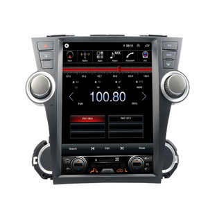 Pour Toyota <span class=keywords><strong>Highlander</strong></span> 2009-2013 Double 2 Din Quad octa-core dispositif d'unité principale Android Radio voiture lecteur DVD voiture Audio - Product Image 5