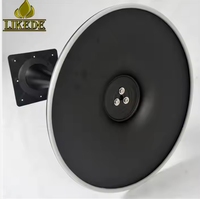 Base de table en fer métallique de haute qualité, forme trompette, détachable, avec revêtement en poudre noir mat, pour table tulipe, table de salle à manger, table de bistrot, table de café