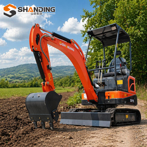 Vente à prix réduit : Micro-excavatrice domestique 1,7t, mini-excavatrice sur chenilles, mini-excavatrice agricole, mini-pelleuse - Product Image 2