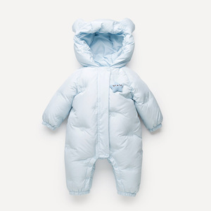 New Baby Down <strong>Jacket</strong> <strong>Jumpsuit</strong> for Boys and Girls Spring 2025 1-3 Years Zipper Closure Climbing &amp; Ski Outwear - Product Image 6