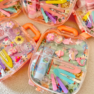 New kem keo handmade DIY vịt <span class=keywords><strong>Clip</strong></span> Set mà không có dấu vết <span class=keywords><strong>clip</strong></span> phim hoạt hình trang điểm kẹp tóc cô gái Đồ chơi Quà tặng bên rìa <span class=keywords><strong>Clip</strong></span> - Product Image 2
