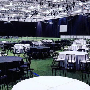 Prezzo di fabbrica all'ingrosso Hotel Winehouse Diner imposta sedie da pranzo impilabili per ristoranti in metallo - Product Image 2