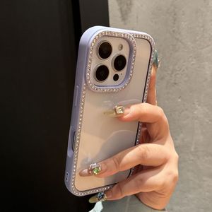 Coque de téléphone en acrylique ornée de strass pour iPhone 17 Pro Max, coque décorée de strass, pour iPhone 16, matériau transparent DIY - Product Image 2