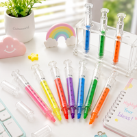 Stylo surligneur créatif en forme de seringue, couleur bonbon, pour la vente en gros de papeterie