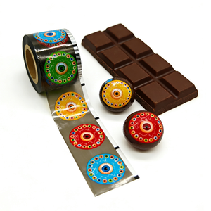 <span class=keywords><strong>Film</strong></span> en rouleau torsadé <span class=keywords><strong>pour</strong></span> emballage de bonbons en BOPP/CPP avec revêtement en aluminium à motif holographique <span class=keywords><strong>pour</strong></span> l'emballage automatique de chocolats et de bonbons - Product Image 1