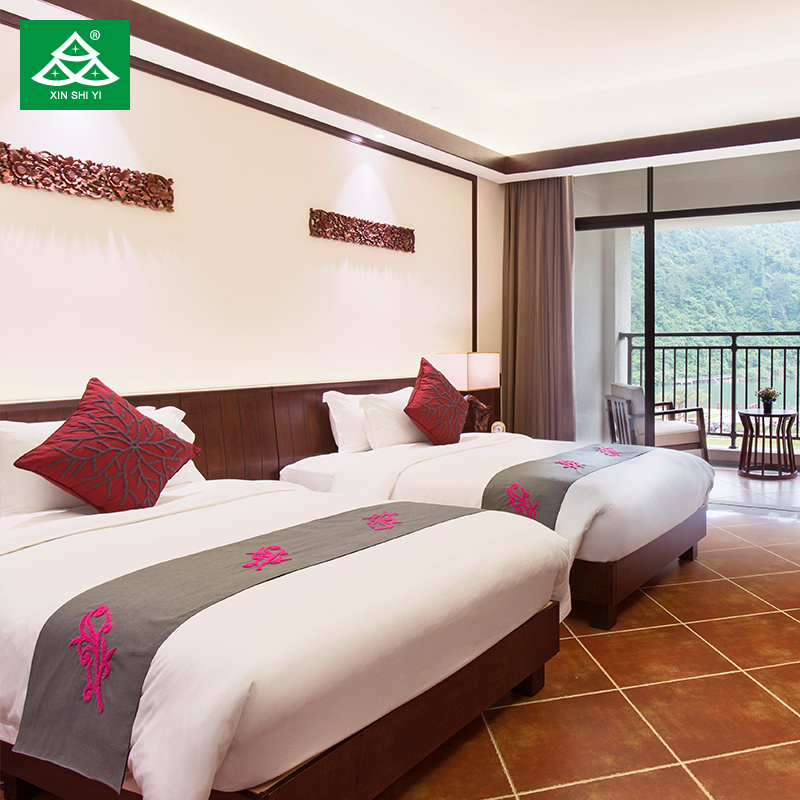 Современный дизайн мебели для спальни в отеле от производителя мебели на заказ