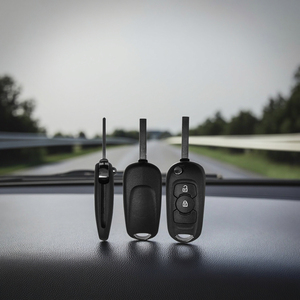 오펠 아스트라 K용 CN028018 플립 키 2버튼 주파수:433MHz / 트랜스폰더:타입 E / 블레이드 시그니처:HU100 이모빌라이저 시스템 - Product Image 1