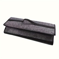 Boîte de rangement de voiture pliable personnalisée en gros kit de luxe organisateur de valise en nylon sac poubelle de voiture à dossier de siège boîte de rangement de coffre