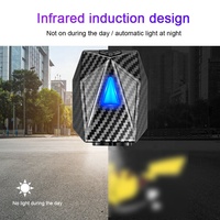 Projecteur LED 3D dynamique pour voitures, lumière de bienvenue sans fil universelle pour porte, animation, nouvel état, lumière de bienvenue dynamique