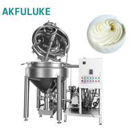 Cuve de mélange cosmétique de 10L à 1000L, petit émulsifiant sous vide, homogénéisateur, mélangeur pour la fabrication de mayonnaise