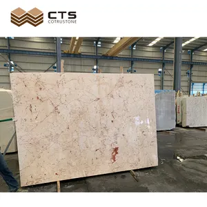 Super Thin Block Slabs Cheap Interior Factory Direct Floor Tiles Wall Pink Rose Marble