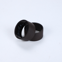 Aimant en ferrite noir à 4 pôles Anneau de baryum de basse qualité 24mm Plaque d'aimants permanents pour moteur de ventilateur DC 2T Soudage moulé Meilleur prix