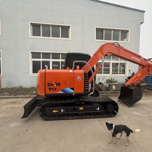 Second <b>Hand</b> Hitachi ZX70 2022 Hydraulic Excavator with Engine Gearbox & Pump-Used Crawler for Sale - Product Image 2