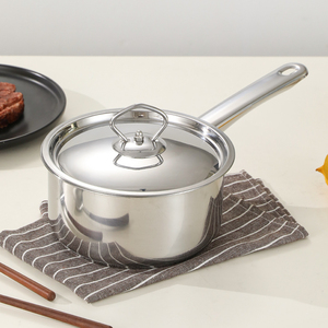 15 Parça Çok Satan 410 Paslanmaz Çelik Tencere Seti, Tencere Kapağı ve Paslanmaz Çelik İç Kaplamalı Tencereler, Ev Yemekleri İçin - Product Image 3