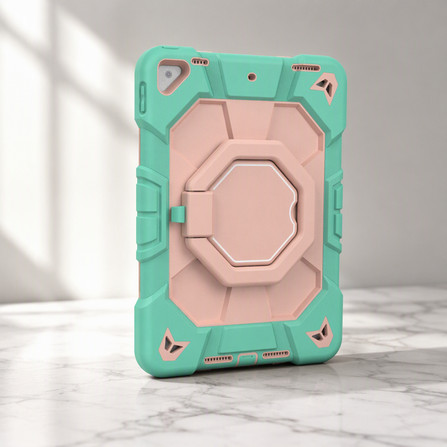 For ipad 10th 10.9" 11th Gen A16 Cute pink case Kids Silicon Shockproof Tablet Cover case for ipad Pro M4 13 2024 case Stand